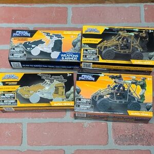 Final Faction Alpha Team Gold Off-Road Playset with Action Figures